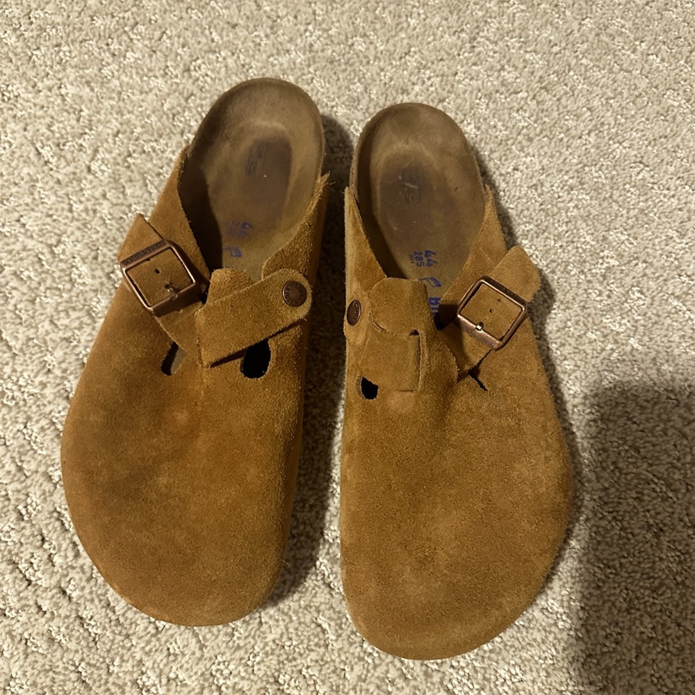 Birkenstock Boston Suede Leather Mink 11-11.5